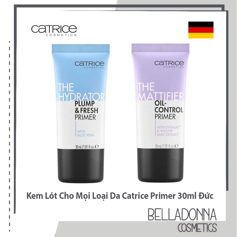 [Mẫu mới 2022] Kem Lót Cho Mọi Loại Da Catrice Primer 30ml Đức