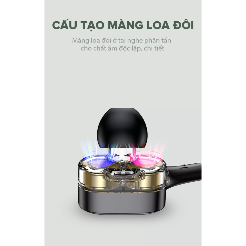 Tai Nghe Bluetooth Đeo Cổ Thể Thao VIVAN Liberty-N100, Spirit N30