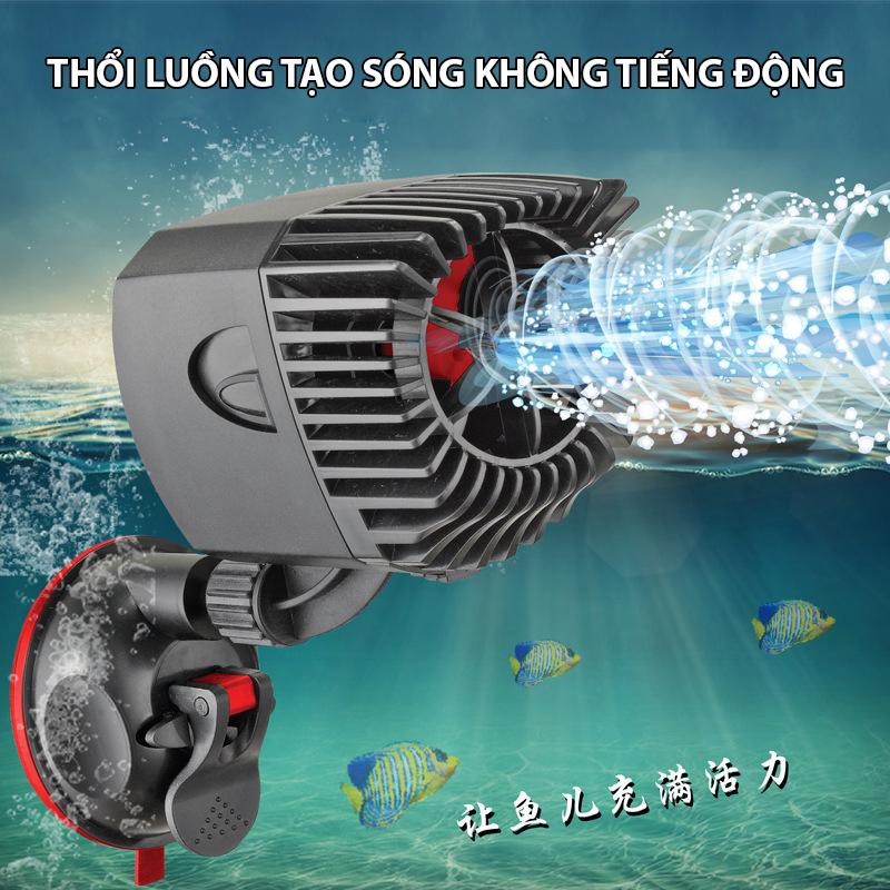Máy bơm thổi luồng tạo sóng bể cá, bể thủy sinh Xilong XL-200 XL-210 XL-220