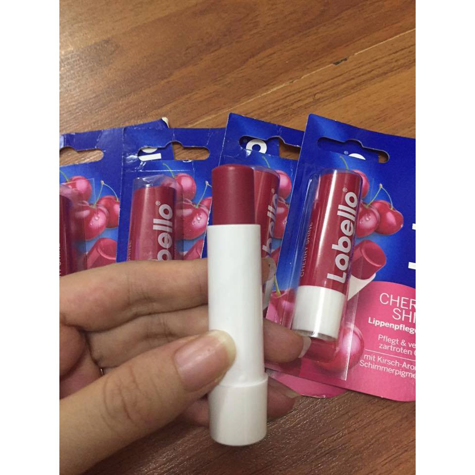 (Hàng Chính Hãng) Son dưỡng môi có màu Labello cherry Hàng xách tay Đức