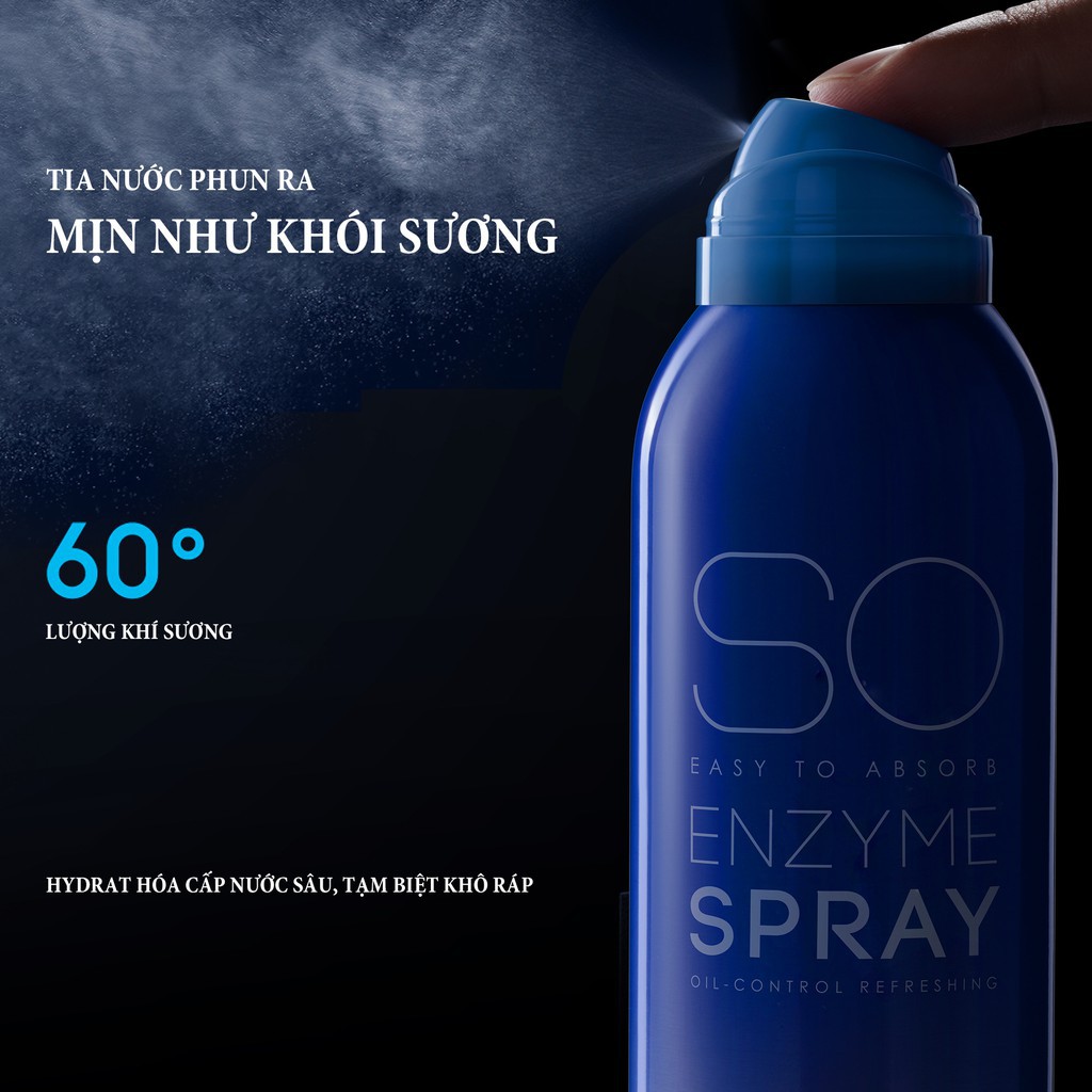 Xịt Khoáng Làm Sạch Da BLUEMAN Chính Hãng Dưỡng ẩm &amp; Bảo Vệ Da 150ml