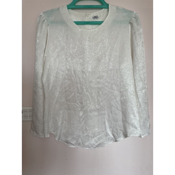 Áo 2hand vintage Nhật chất lụa gấm hiệu IDANA size S-M
