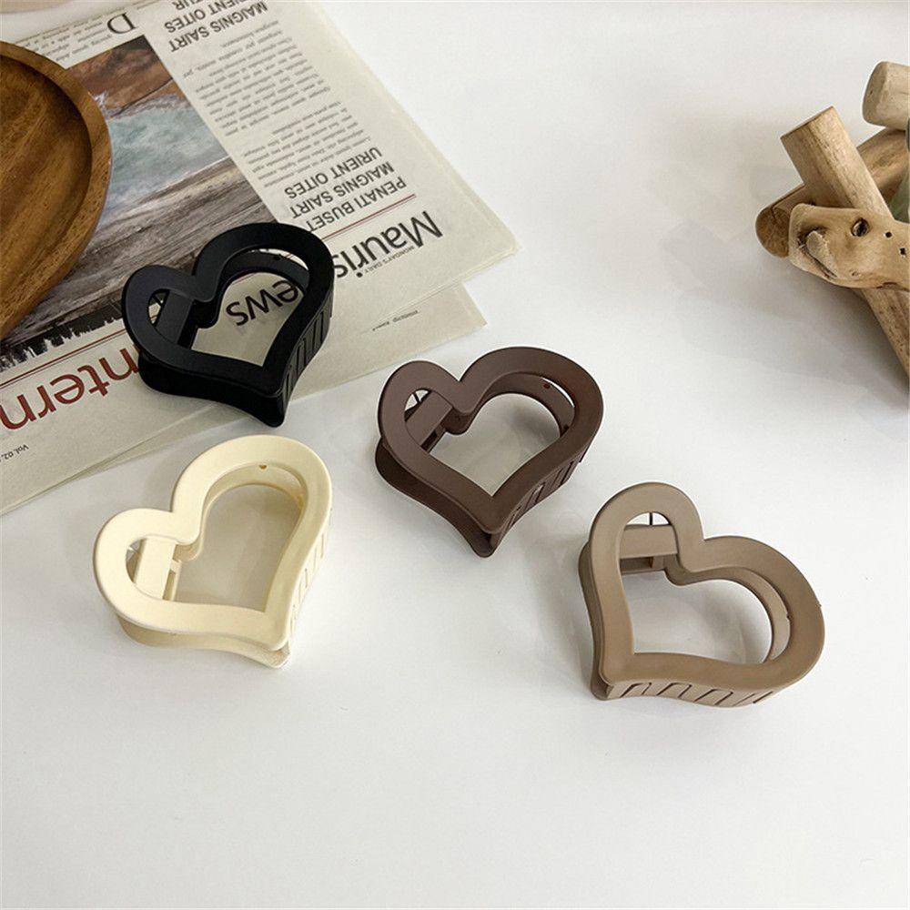 OKDEALS Hair Clips Gift Women Girls Heart Geometric Barrette Styling Tools Solid Color Hairpins