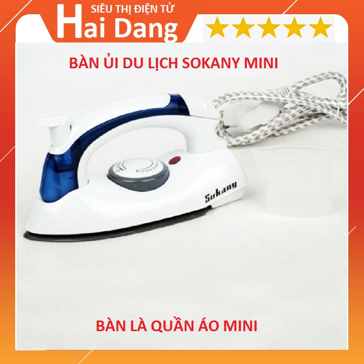 Bàn Ủi Mini Du Lịch Sokany Tiện Dụng