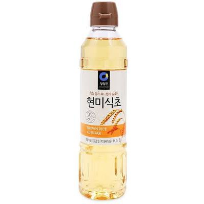 Daesang Giấm gạo lứt Chung Jung One chai 500ml - Nhập Khẩu Hàn Quốc