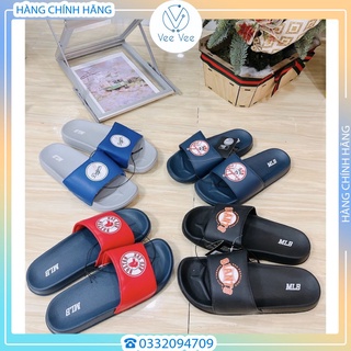 Dép mlb nội địa chính hãng - dép quai ngang korea unisex