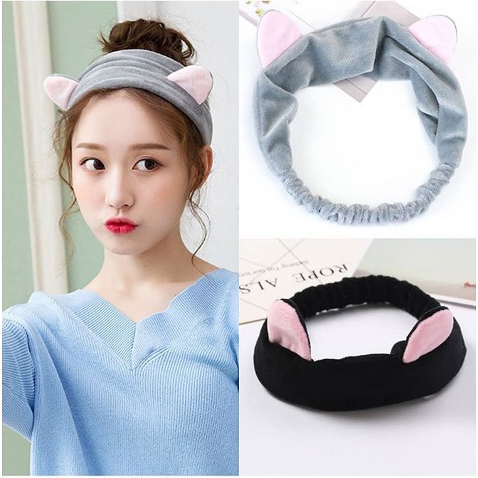 Băng đô đầu tai mèo Về Nhà Đi Con | Headbands rửa mặt