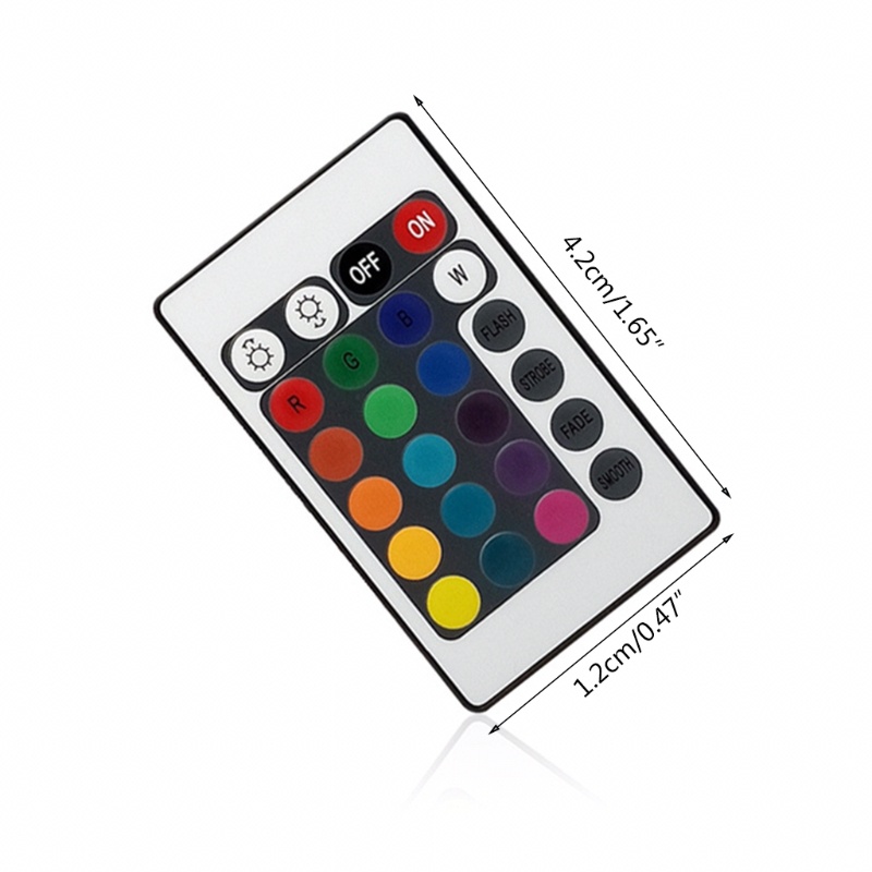 Bộ điều khiển dây đèn LED DC12V IR RGB kèm điều khiển từ xa 24K