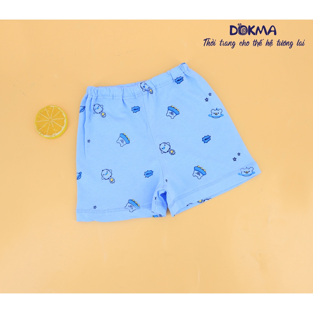 DQ412N1 Quần đùi cộc  Dokma  (3-12M)