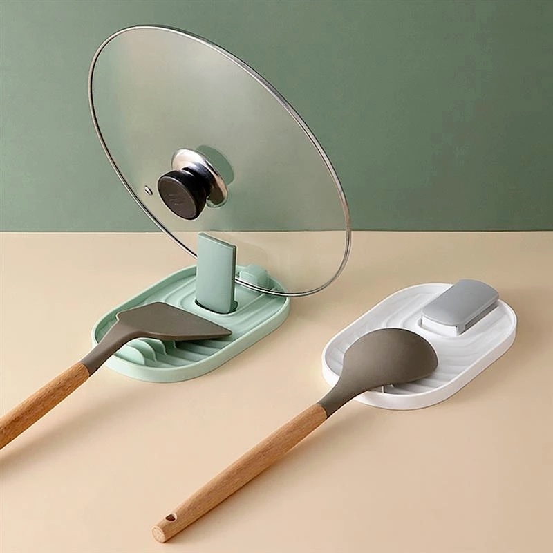 Giá đỡ nắp nồi gắn tường đa năng tiện dụng cho nhà bếp