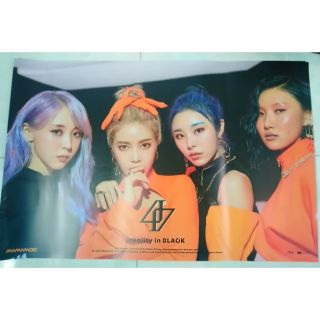 Có sẵn poster album Mamamoo Reality in Black