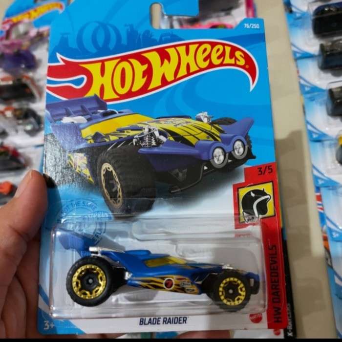 Hot Wheels Mô Hình Xe Hơi Đồ Chơi Hotwheels Blade Raider Blue Daredevils