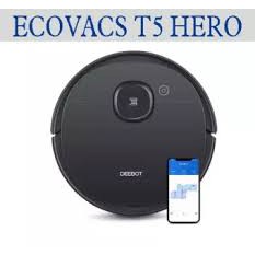 Robot hút bụi lau nhà Ecovacs Deebot T5 Hero _Hàng trưng bày chưa qua sử dụng_ Tặng App ecovacs home