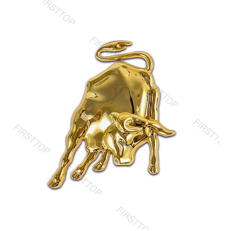 Miếng Dán Logo Lamborghini Bằng Kim Loại Trang Trí Xe Hơi