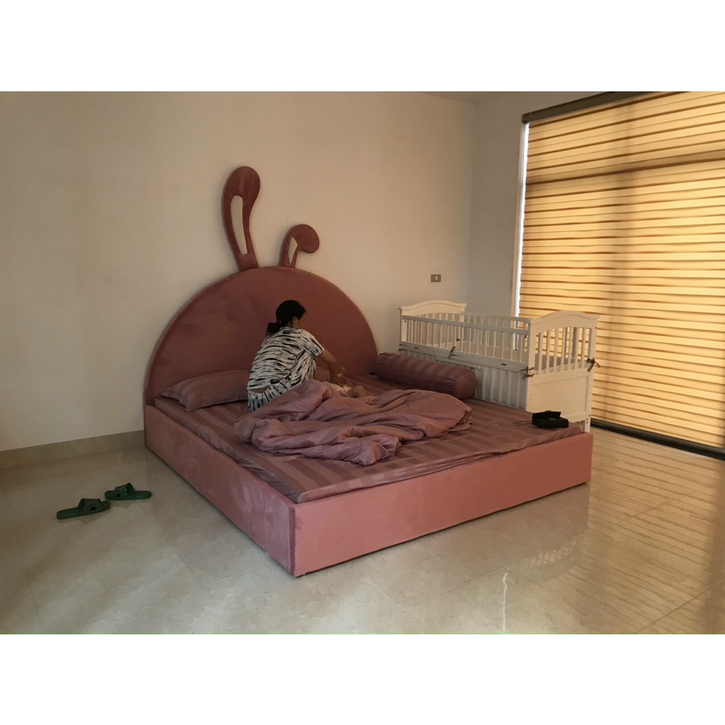 Giường thỏ yêu cho bé