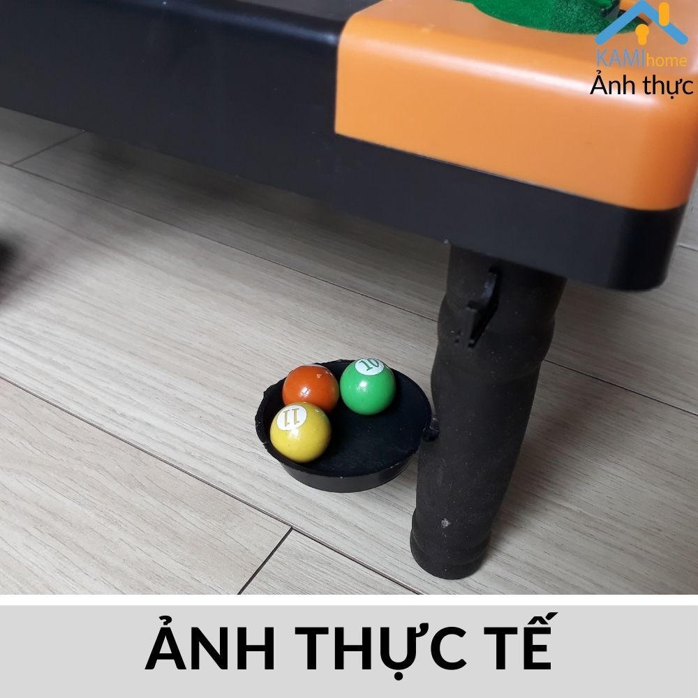 Bàn bi a mini cỡ 37x49cm hàng chuẩn mặt nhung Đồ chơi cho bé và cả gia đình