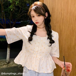 Áo babydoll hoa nhí