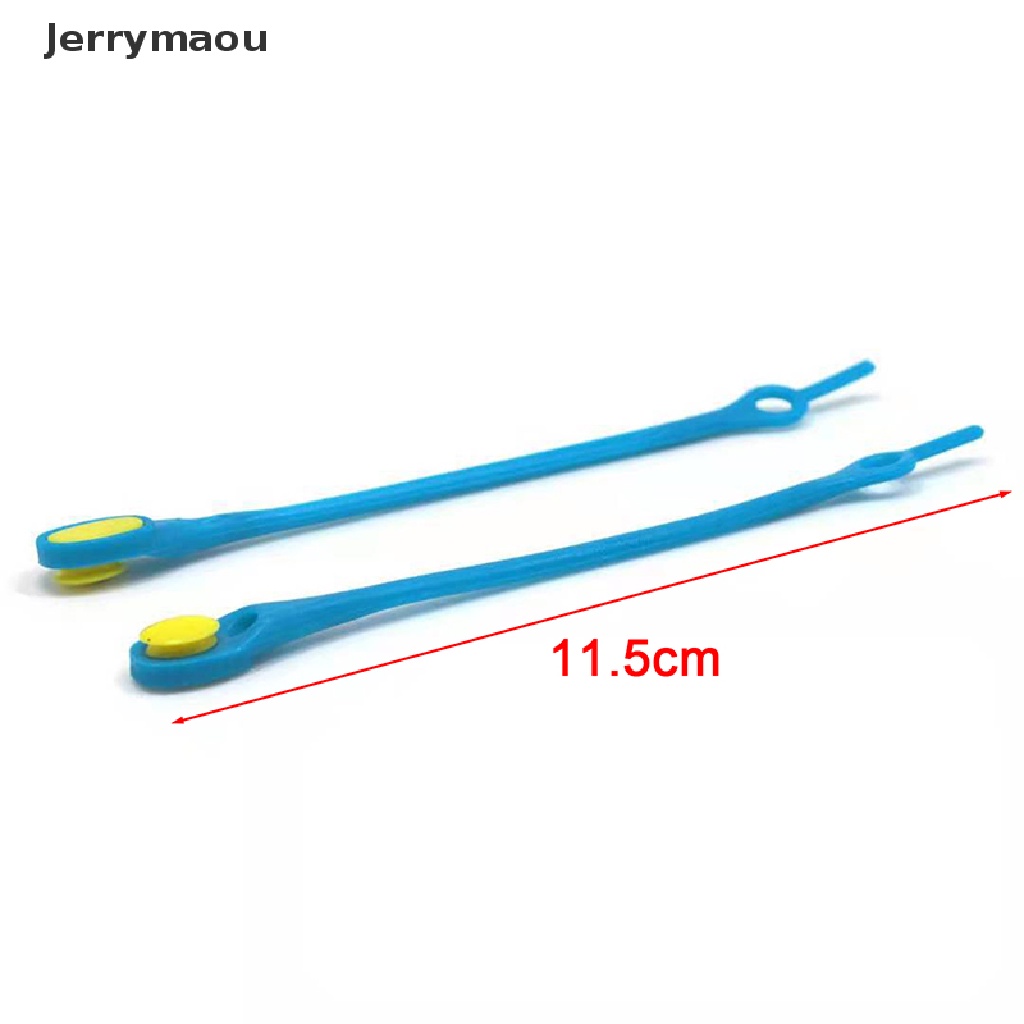 Set 12 dây giày không cần buộc bằng silicone co giãn tiện dụng