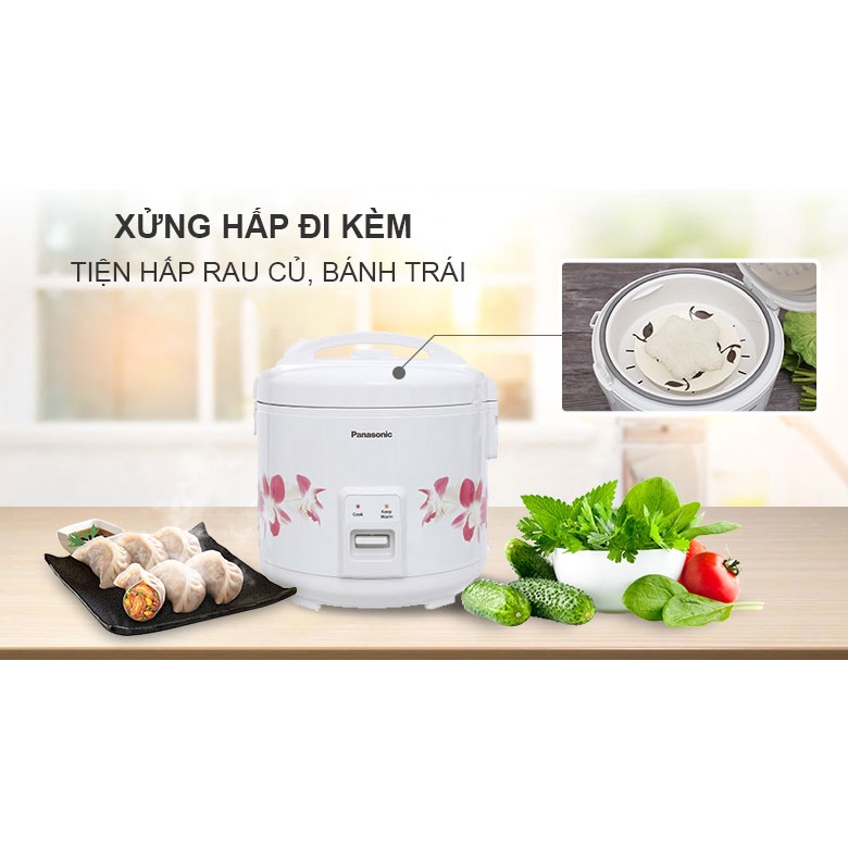 SR-MVN187HRA - Nồi cơm điện Panasonic 1.8 lít SR-MVN187HRA- Hàng chính hãng - Smart House