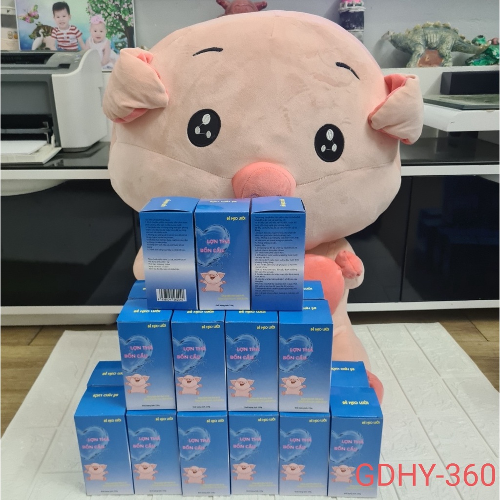[MẪU VIỆT NAM ] Lọ Thả Bồn Cầu Hình Con Lợn Khử Mùi Hôi Diệt Vi Khuẩn Gấp 40 Lần, mẫu mới 2021