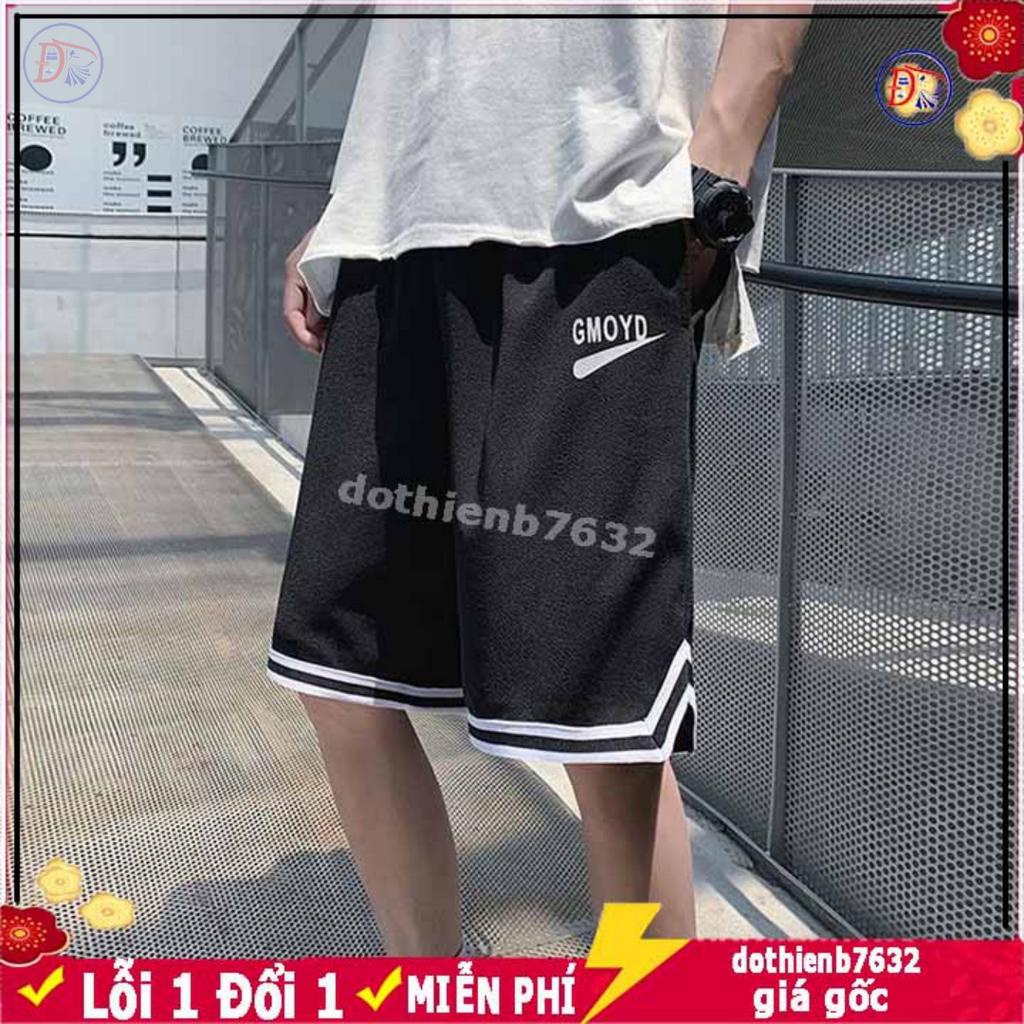 Quần sọt thun lưới mè ⚡️ SALE KHÔ MÁU ⚡️ Quan short đùi in GMO nam nữ dáng Thể thao