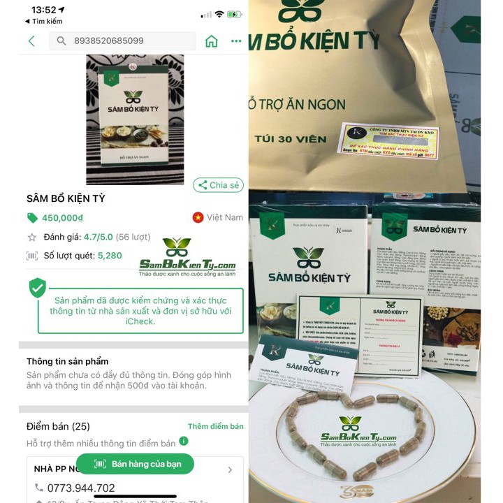 [Chính Hãng] Sâm Bổ Kiện tỳ Tăng Cân Hiệu Quả Mẫu Mới Date mới | BigBuy360 - bigbuy360.vn