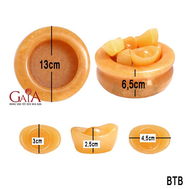 Bát tụ bảo (tụ bảo bồn) phong thủy chiêu tài | Vật phẩm phong thuỷ chiêu tài