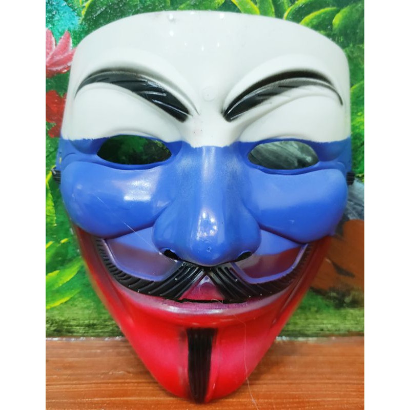 Mặt nạ hacker có đèn Anonymous trung thu halloween hóa trang