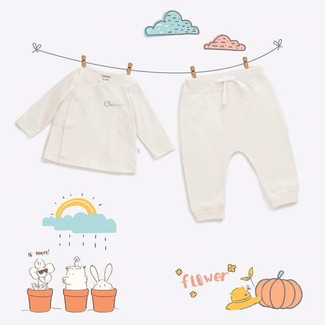 Chaang - Bộ cài lệch Spring Field mềm mát K1BCC1023