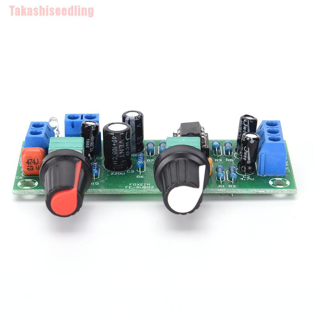 Bộ khuếch đại âm thanh siêu trầm Dc 12v-24v Ne5532