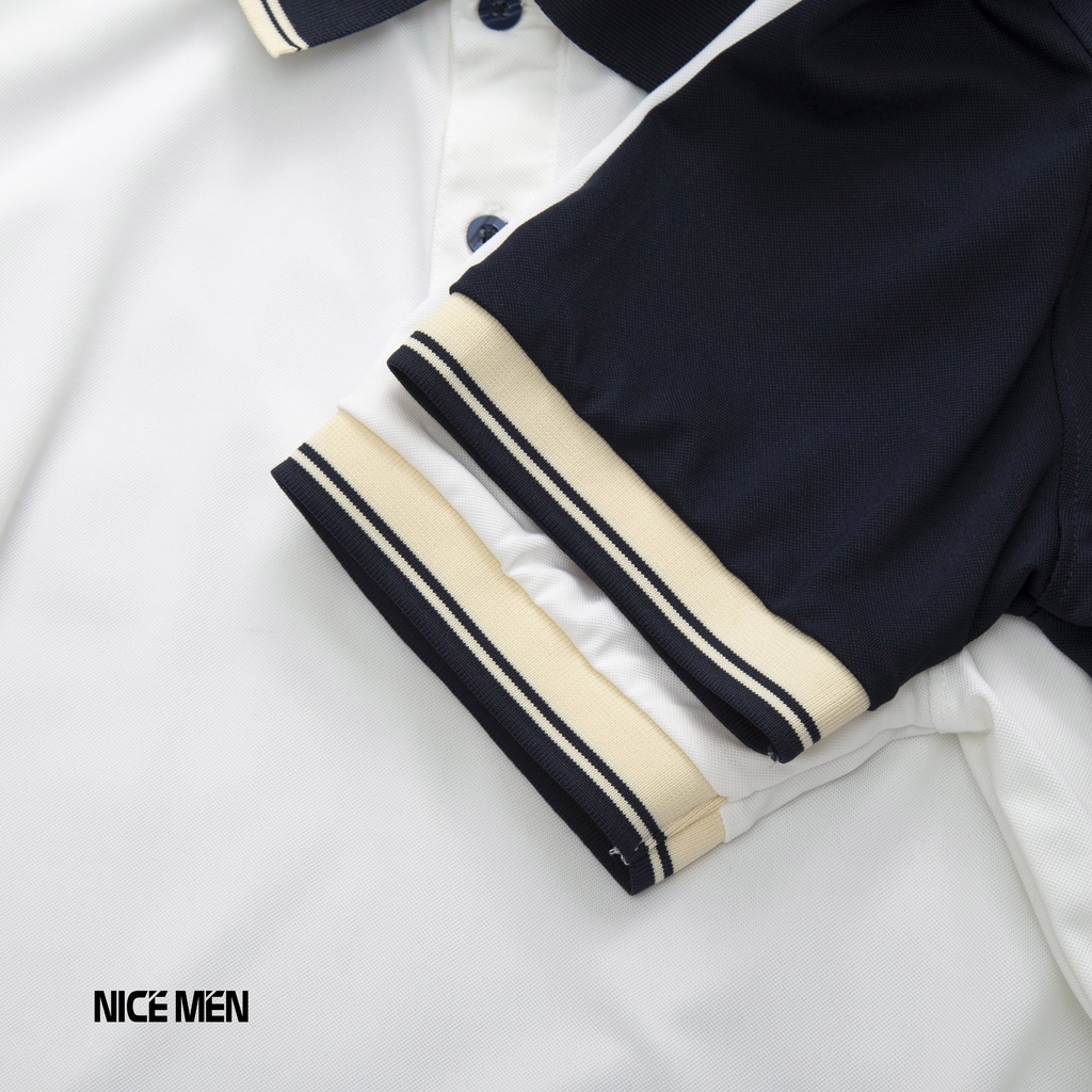 Áo thun nam POLO thiết kế vải cá sấu cotton cao cấp ngắn tay cực sang trọng và lịch lãm NICEMENCS19