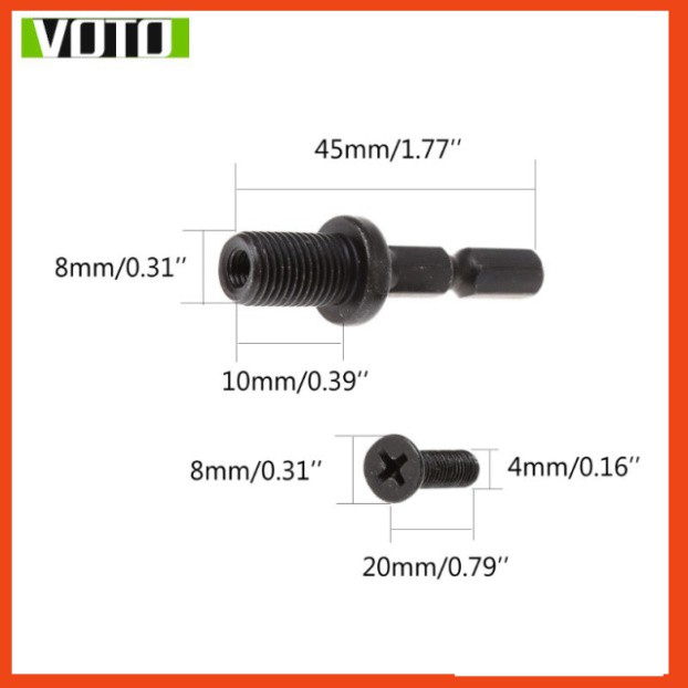 Chốt Chuyển Từ Máy Bắn Vít Sang Khoan Măng Ranh 10mm VOTO