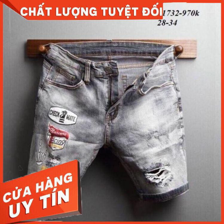 + 9 mẫu Quần short jean nam cao cấp đẹp nhất 2018 fashion F161.mua 2 quần free ship.o - Hàng nhập khẩu