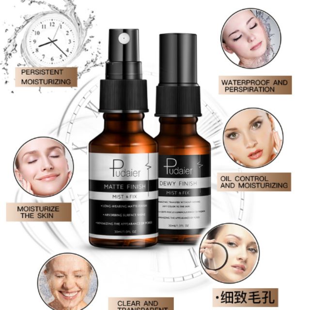 Xịt khóa trang điểm pudaier | BigBuy360 - bigbuy360.vn