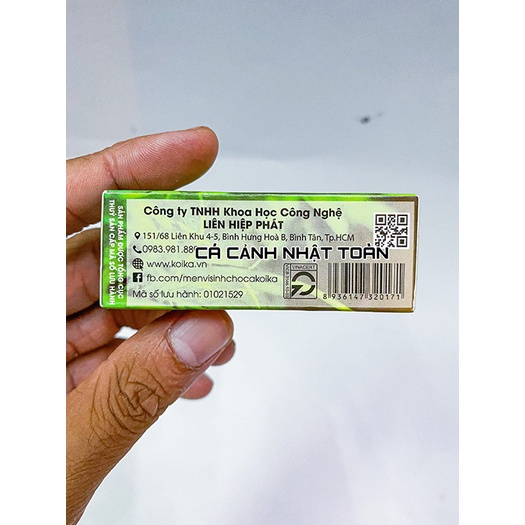 VITAMIN TỔNG HỢP, HỖ TRỢ TIÊU HÓA, ĐỀ KHÁNG KOIKA BAC M CHO CÁ CẢNH 10ML
