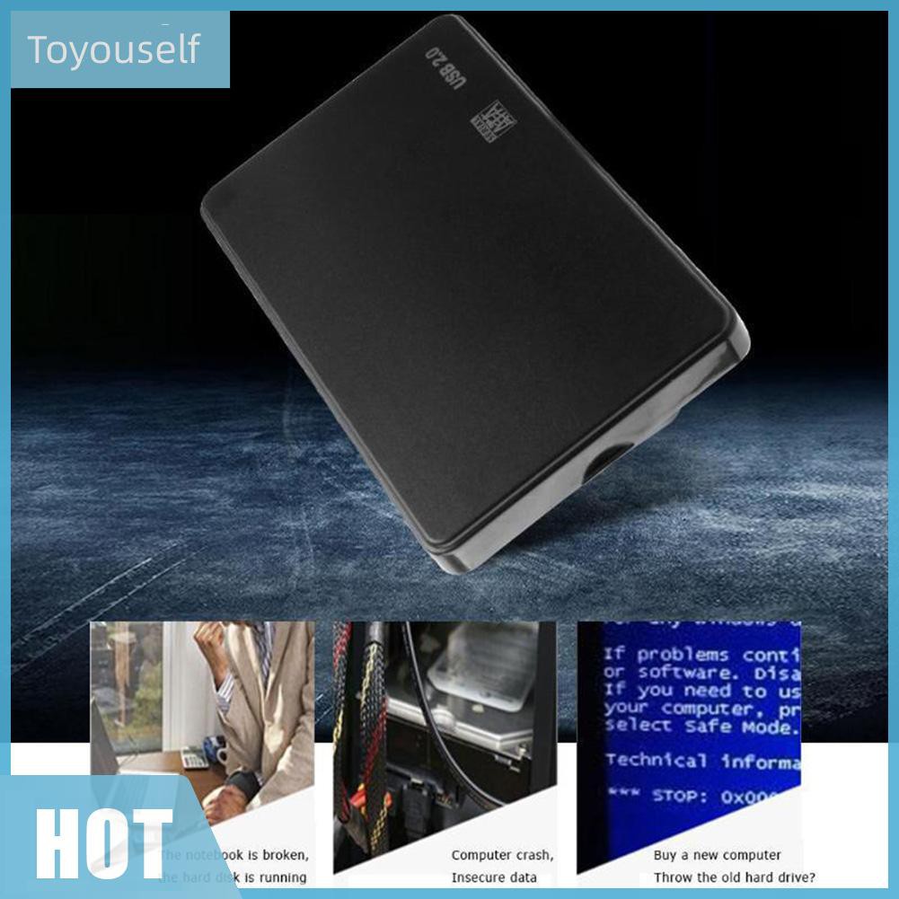 Hộp Nhựa Đựng Ổ Cứng 3tb Usb 2.0 / 3.0 2.5 Inch Sata Ssd Hdd