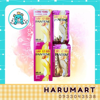 Hộp 12 gói dầu xả Pantene ngăn rụng tóc 6ml/gói