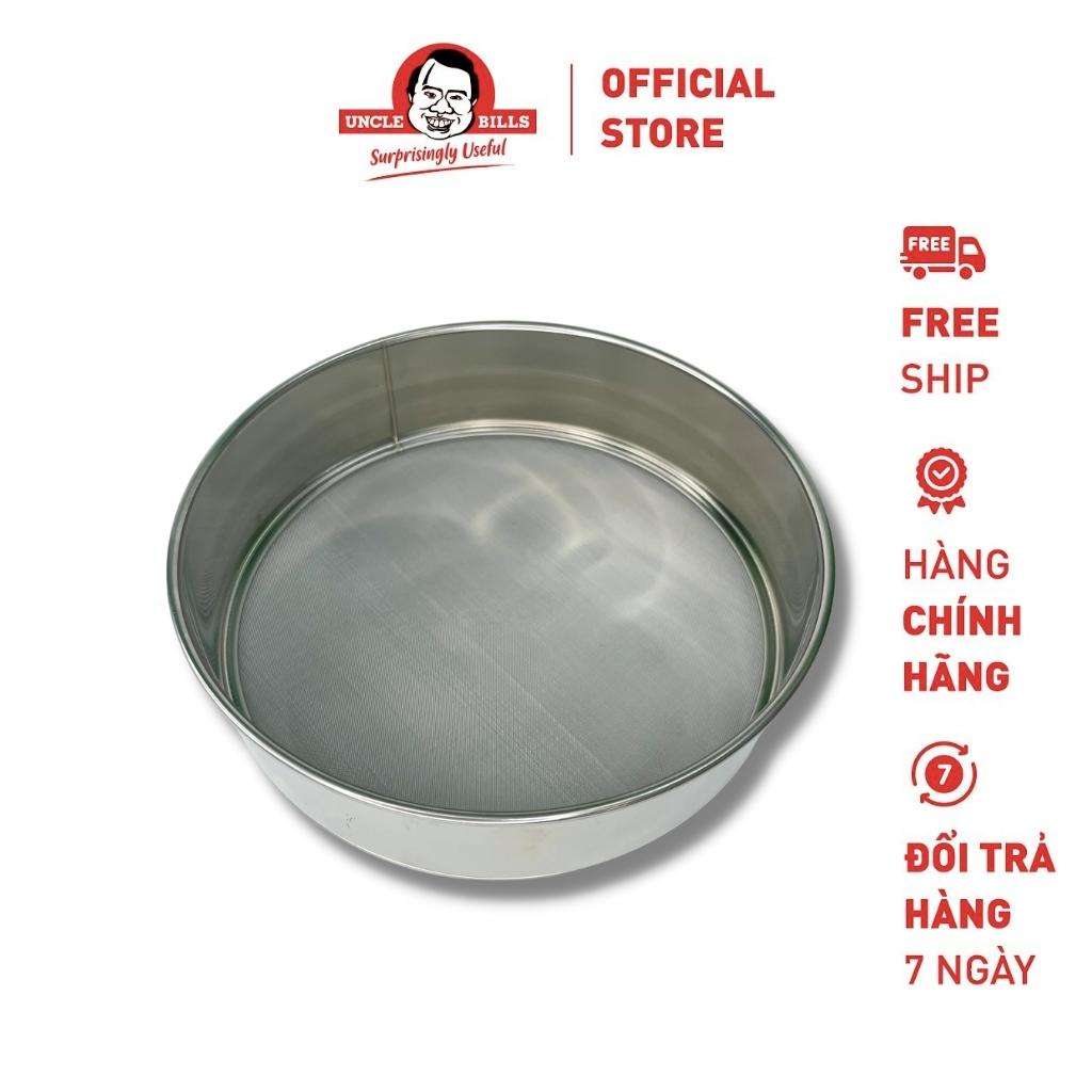 Sàn Rây Bột Tròn bằng Thép Không Gỉ Uncle Bills KA0874