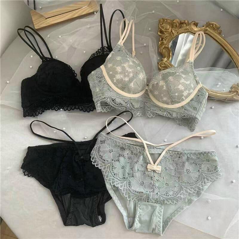 Bộ Đồ Lót Ren Nữ Công Chúa Có Gọng Nâng Ngực , Đệm Vừa Cực Kỳ Sexy Ren Mềm Mại Nhìn là Mê Thiết Kế Siêu Hút Mắt -9875 | BigBuy360 - bigbuy360.vn