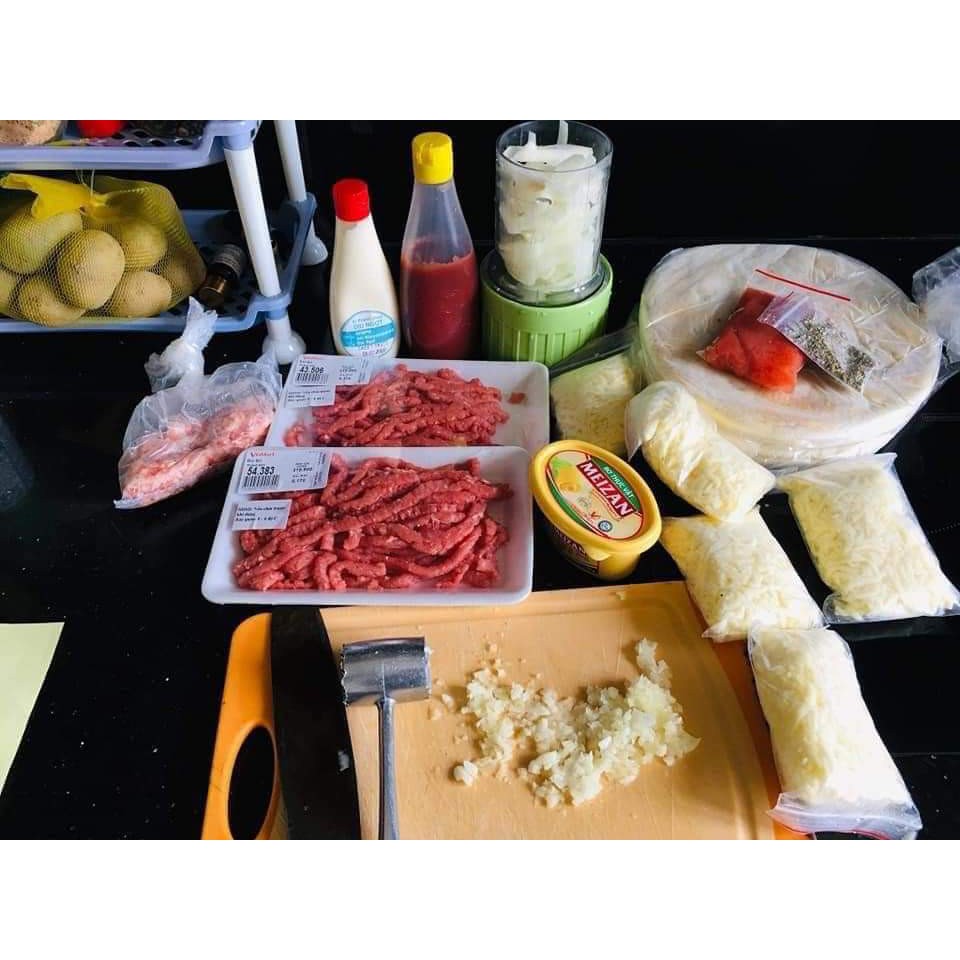 Set 5 đế pizza size 18 cm