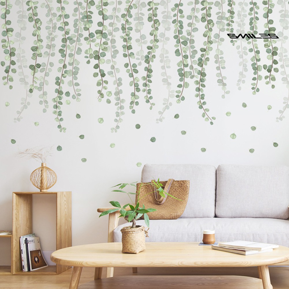 decal dán tường Trang Trí Hình Lá Cây Tự Làm