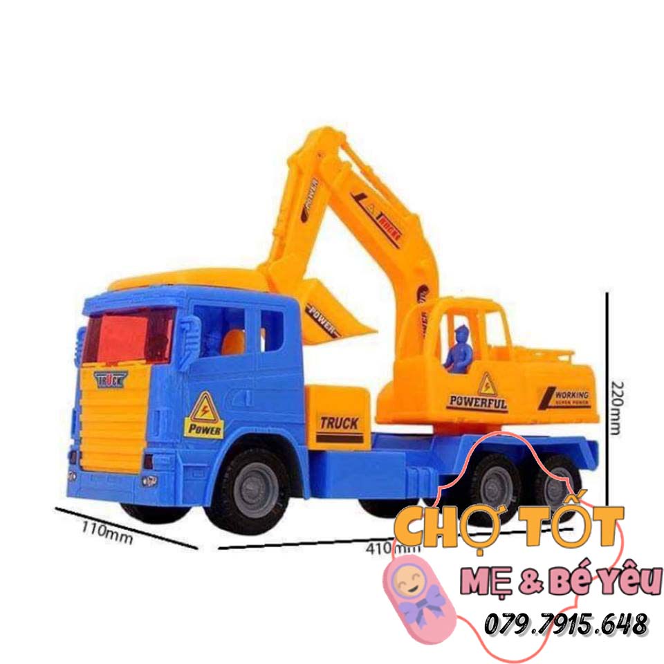 Đồ Chơi Mô Hình Xe Múc Loại Lớn 40cm (HÀNG VIỆT NAM TO ĐẸP)