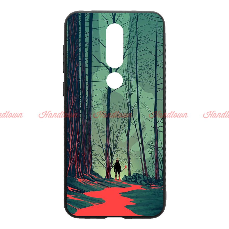 ỐP LƯNG NOKIA X5 DẺO ĐEN IN HÌNH PHẦN D