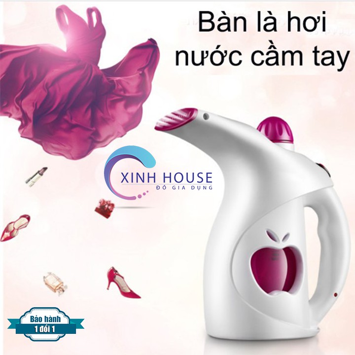 [LOẠI 1] Bàn ủi cầm tay Yairz HY-115, bàn ủi hơi nước quả táo-Xinh house