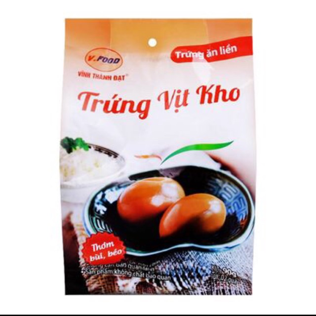 2 gói Trứng vịt kho V.Food​ 90g