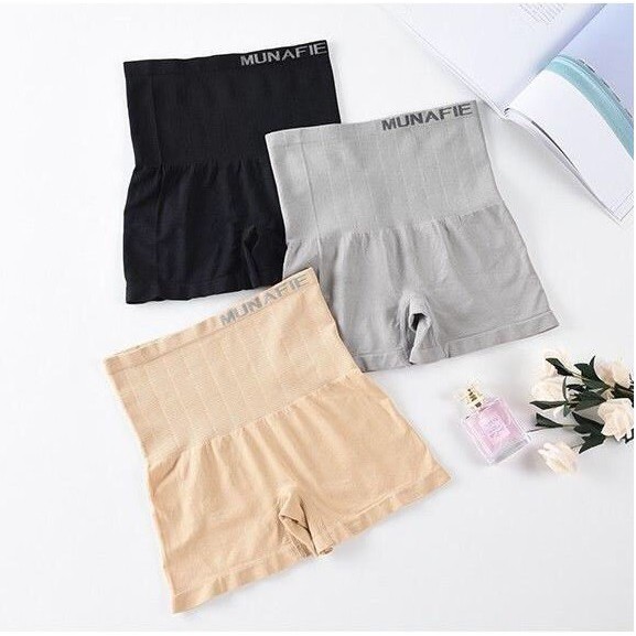 COMBO 3 Quần Lót Nữ MUNAFIE Đùi Cotton Mặc Trong Váy, Quần Chíp Gen Bụng Xuất Nhật Ql05