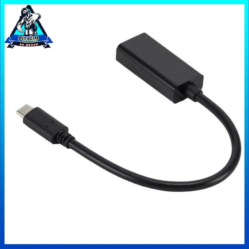 [Fitslim] USB C To HDMI-Compatible Adapter 4K 60Hz Type C 3.1 Male To HDMI-Compatible