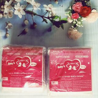 Miếng lót phân su tím baby Hiền Trang