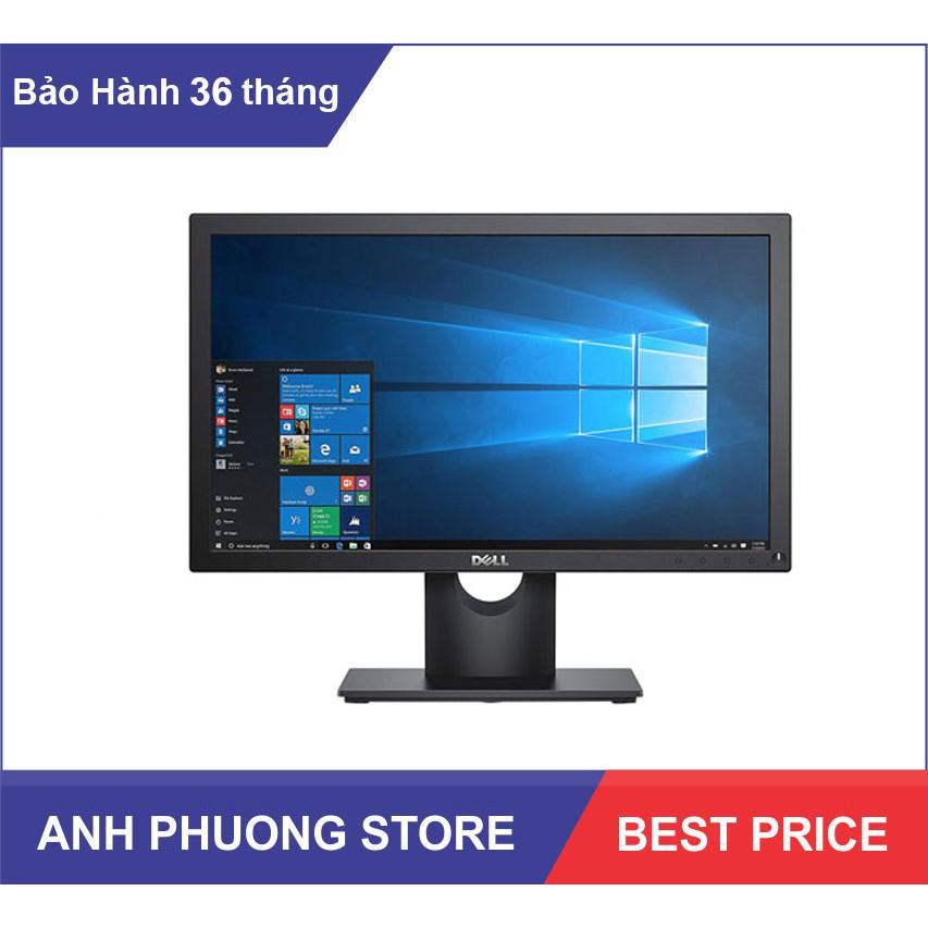 Màn hình Dell E1916HV Màn hình 18.5 inch chuẩn HD (1366x768) chính hãng. Bảo hành 36 tháng