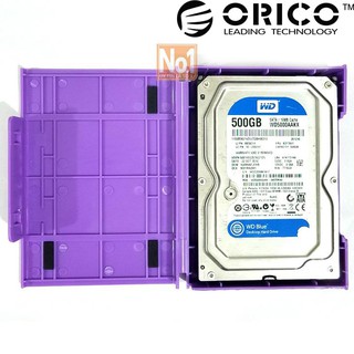 Hộp đựng Orico bảo vệ ổ cứng HDD 3.5 inch màu tím